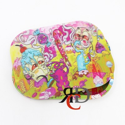 METAL TRAY SMALL WITH 3D MAGNETIC COVER TRAY63